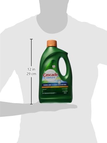Complete Dishwasher Detergent Liquid Gel, Dish Detergent, Dishwasher Soap, Citrus, 75Oz