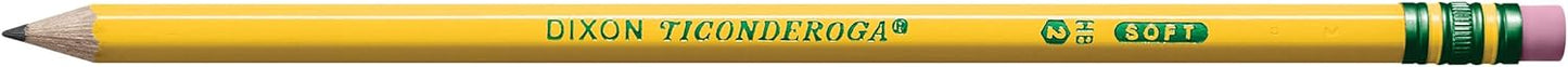 Wood-Cased Pencils, Pre-Sharpened, #2 HB Soft, Yellow, 30 Count