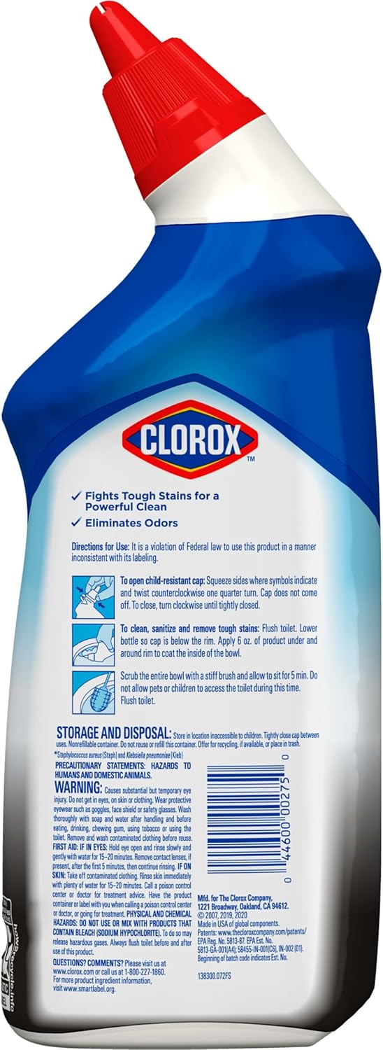 Toilet Bowl Cleaner Lime & Rust Destroyer 24 Ounces (Package May Vary) (Pack of 2)