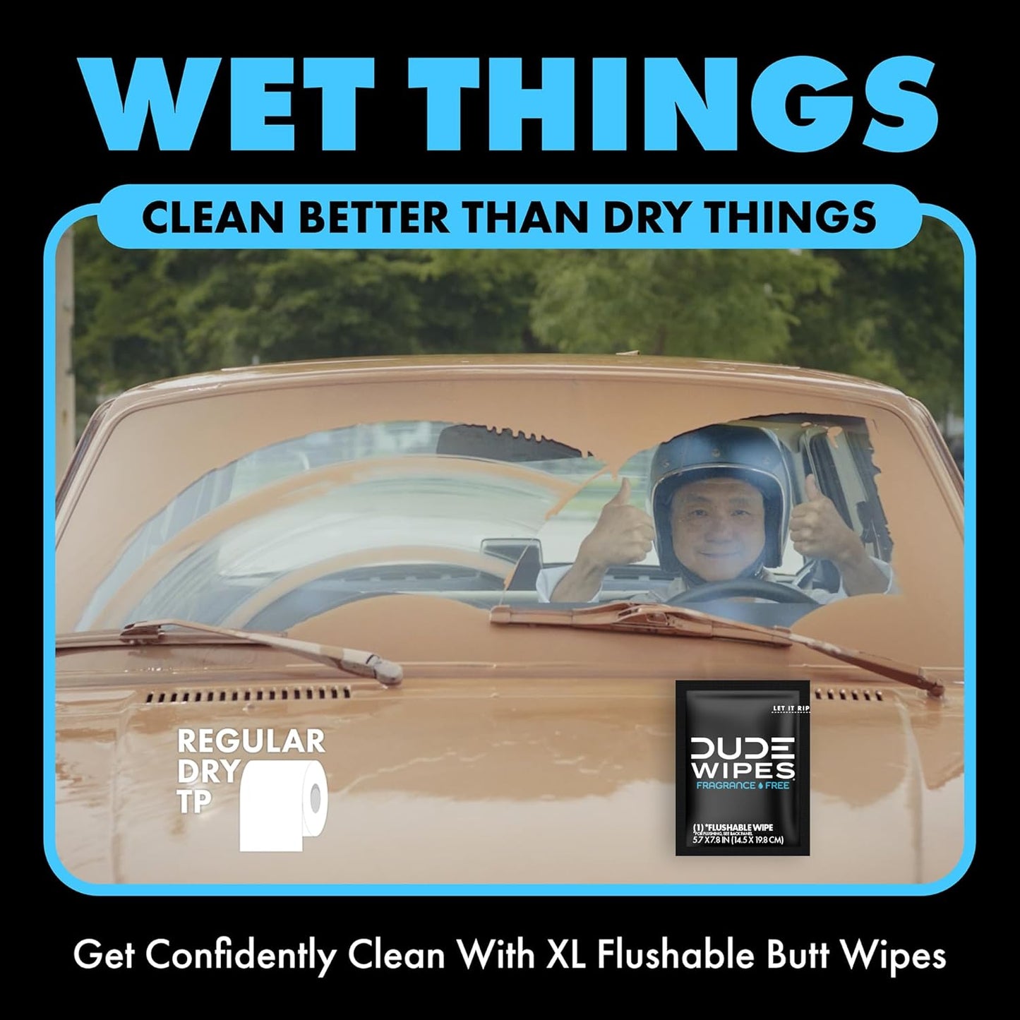- On-The-Go Flushable Wipes - 2 Pack, 60 Wipes - Unscented Extra-Large Individually Wrapped Adult Wet Wipes - Vitamin E & Aloe - Septic and Sewer Safe