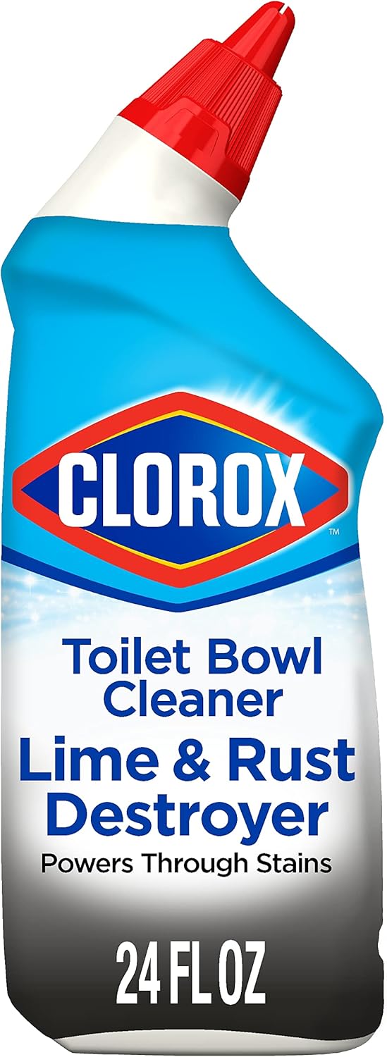 Toilet Bowl Cleaner Lime & Rust Destroyer 24 Ounces (Package May Vary) (Pack of 2)