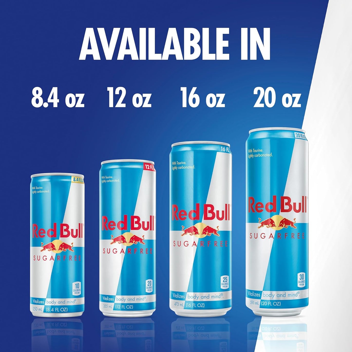 Sugar Free Energy Drink, 8.4 Fl Oz, 24 Cans (6 Packs of 4)
