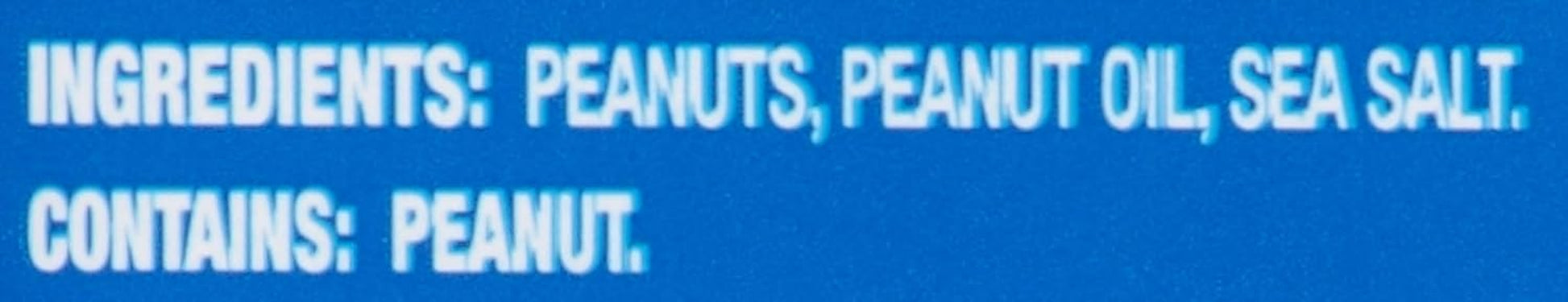 Salted Peanuts Cocktail, Party Snack, Plant-Based Protein, after School Snack, Roasted in Peanut Oil, Salted Nuts, Snacks for Adults, Bulk Nuts, Kosher, 2.19Lb Jar