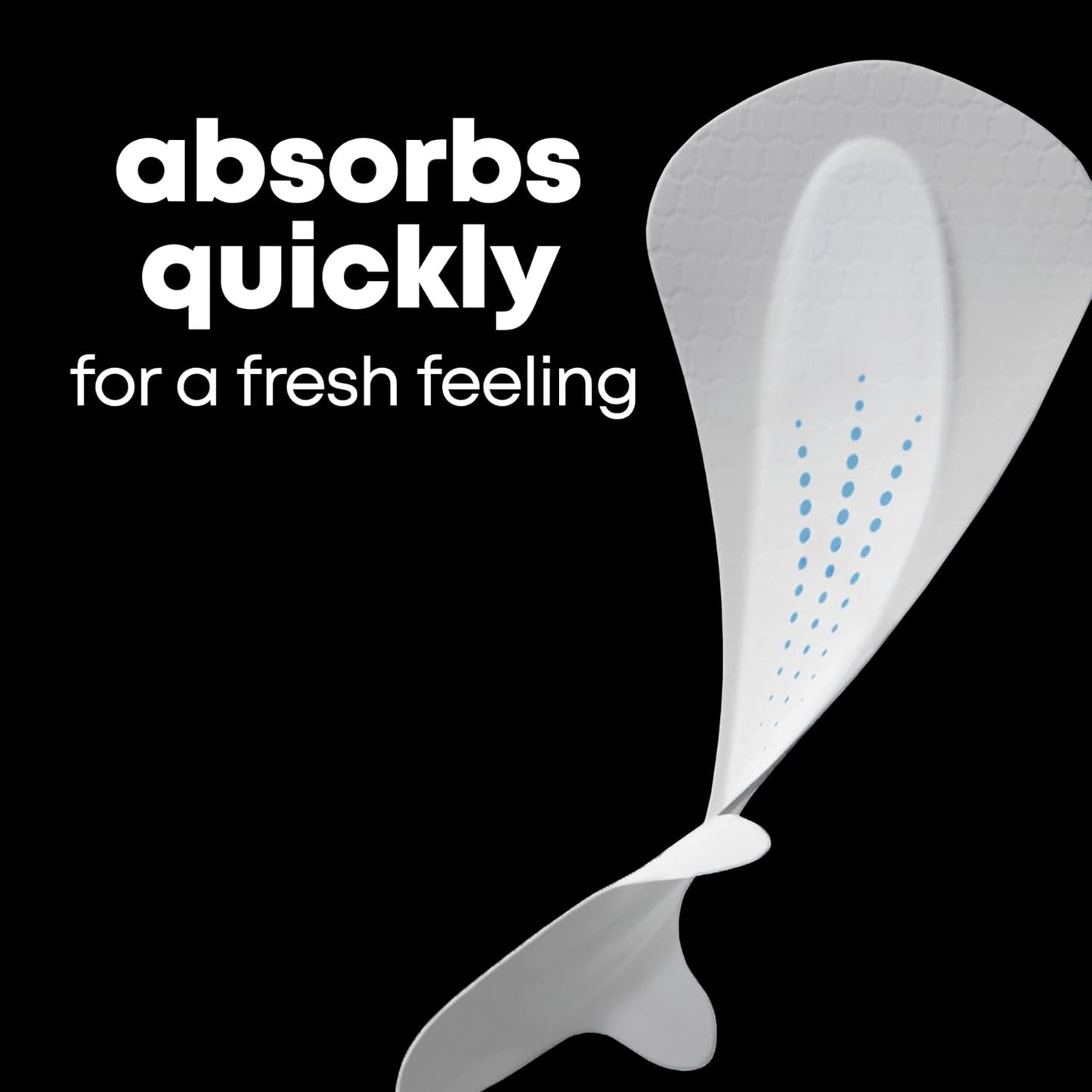 Balance Daily Panty Liners for Thongs, Wrapped, Light Absorbency, Regular Length, 50 Count (Packaging May Vary)