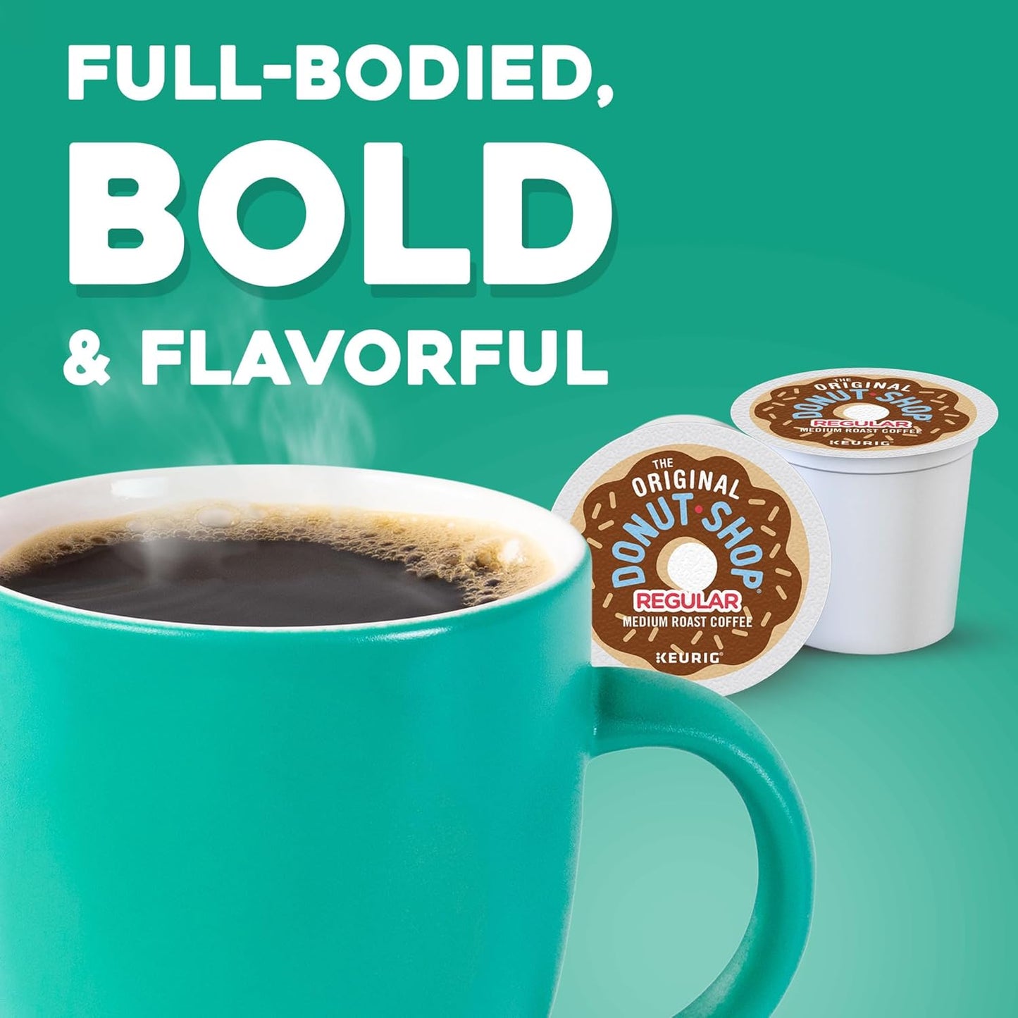 Regular, Single-Serve Keurig K-Cup Pods, Medium Roast Coffee Pods, 32 Count