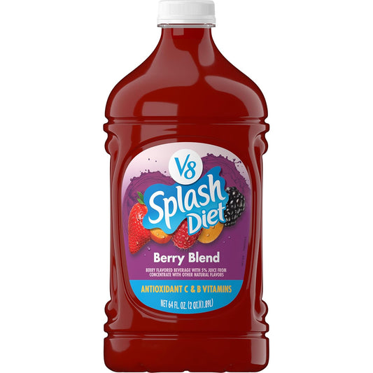 Diet Berry Blend Flavored Juice Beverage, 64 Fl Oz Bottle