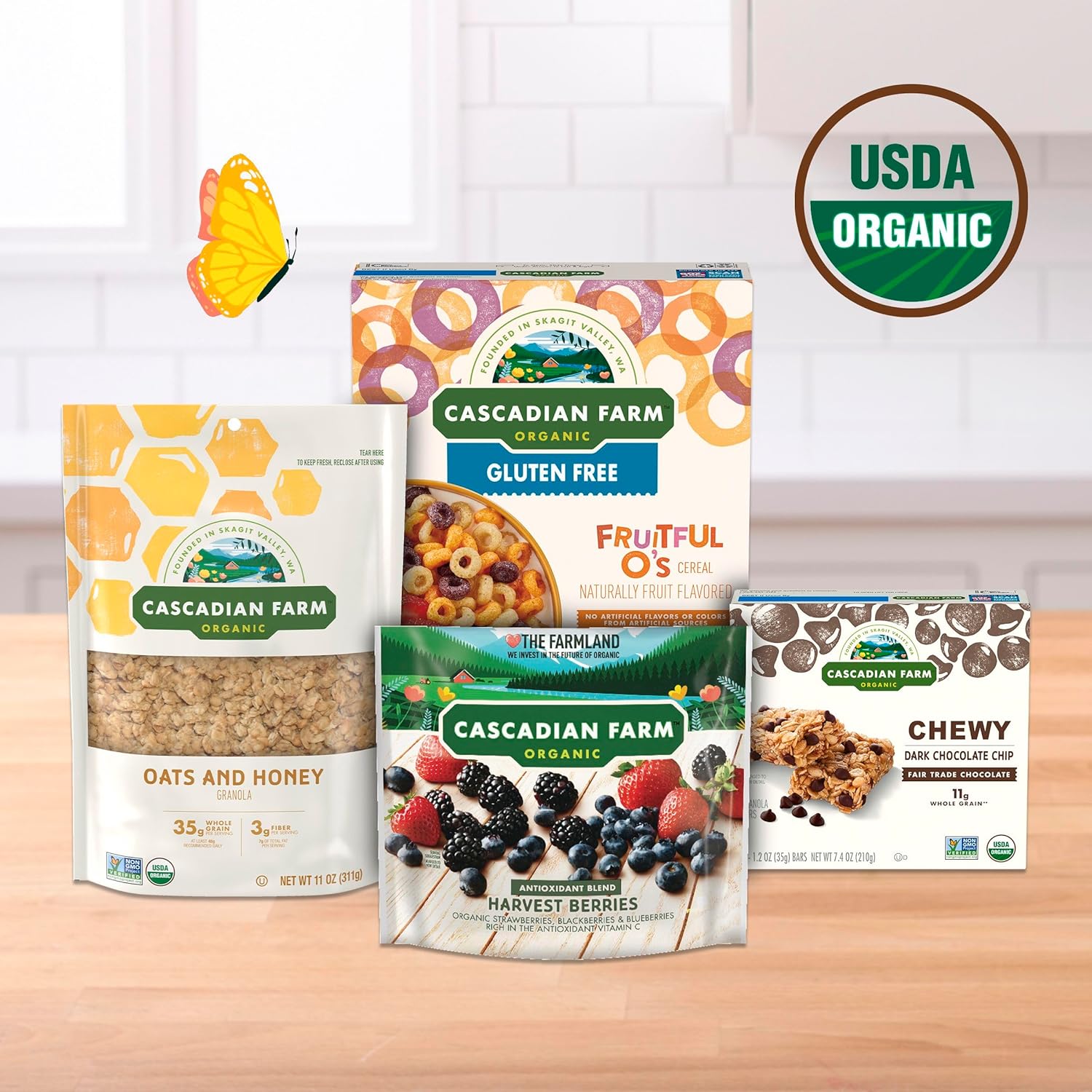 Organic Cereal, Fruitful O'S, 10.2 Oz
