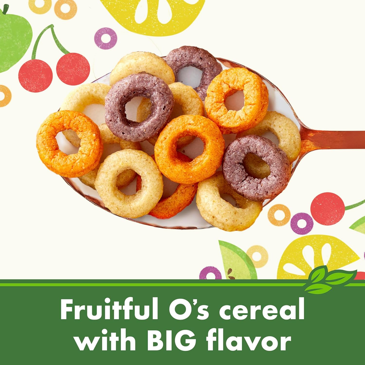 Organic Cereal, Fruitful O'S, 10.2 Oz