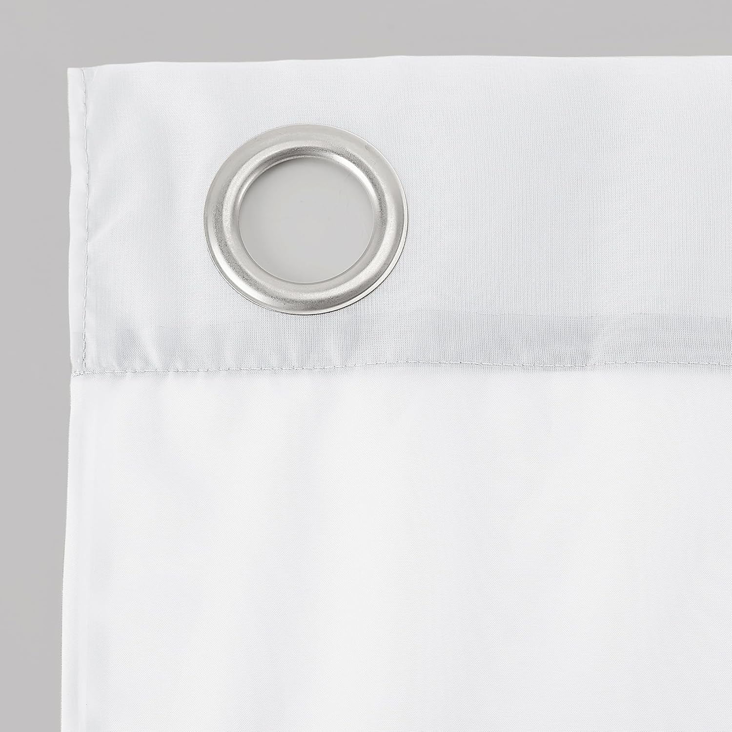 Emily Sheer Voile Grommet Curtain Panel, 59" X 95", White