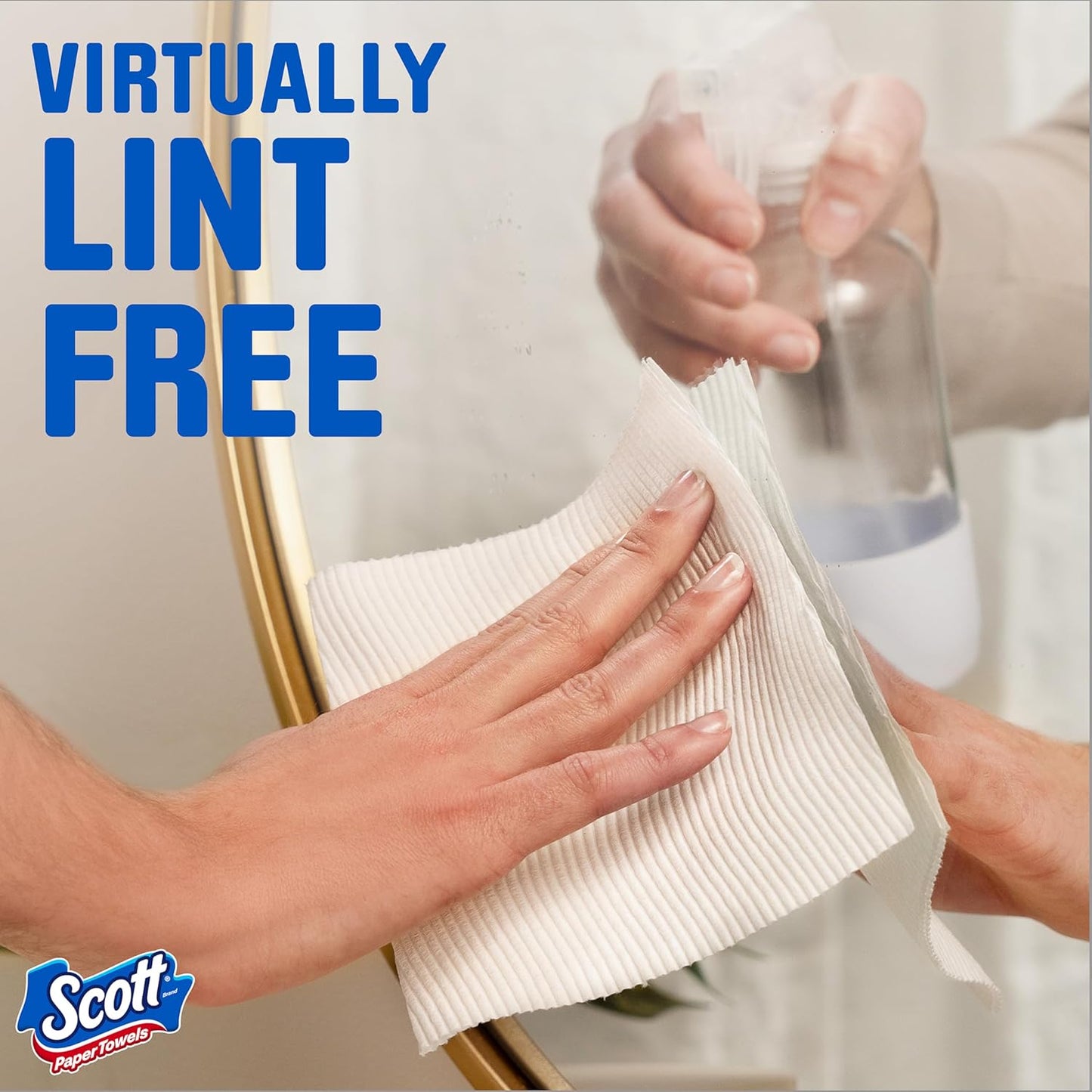 Scott Paper Towels, Choose-A-Sheet, 6 Double Rolls = 12 Regular Rolls (108 Sheets per Roll)