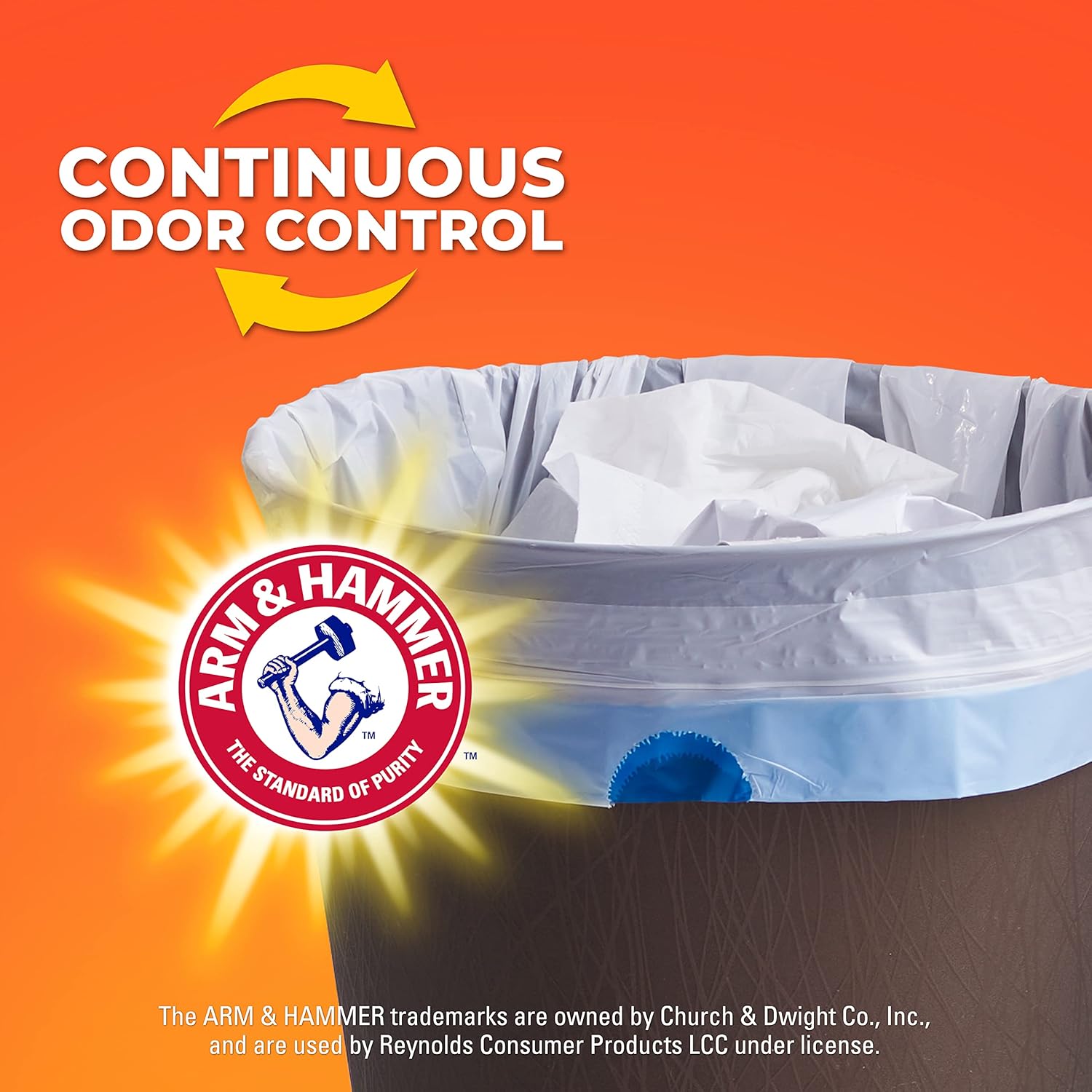 Small Trash Bags, Fabuloso Scent, 4 Gallon, 52 Count