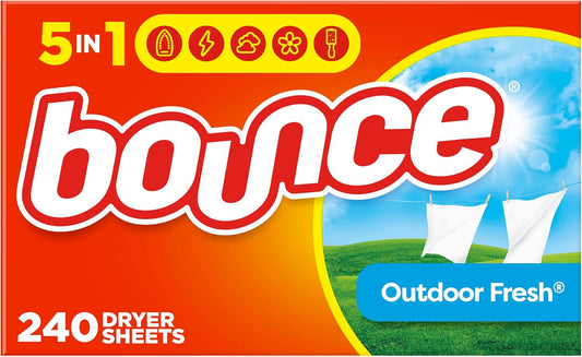 Fabric Softener Sheets, Outdoor Fresh Scent, 240 Count