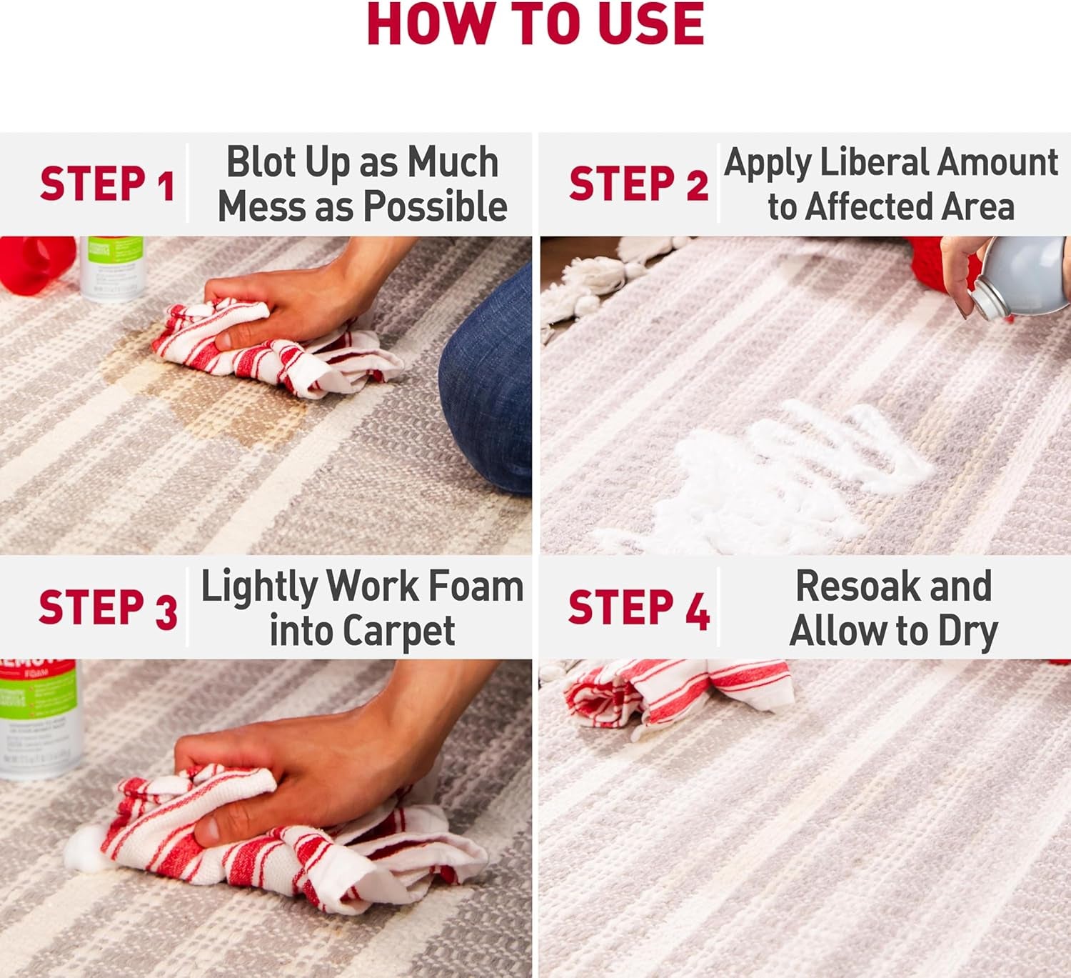 Stain & Odor Remover Foaming Aerosol for Dogs, 17.5 Oz (P-68340)