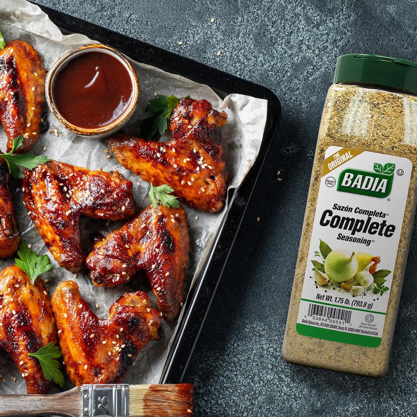 Complete Seasoning, 28Oz - All-Purpose Spice Blend of Garlic, Onion, Salt, Pepper, Herbs & Spices - Savory Signature Blend