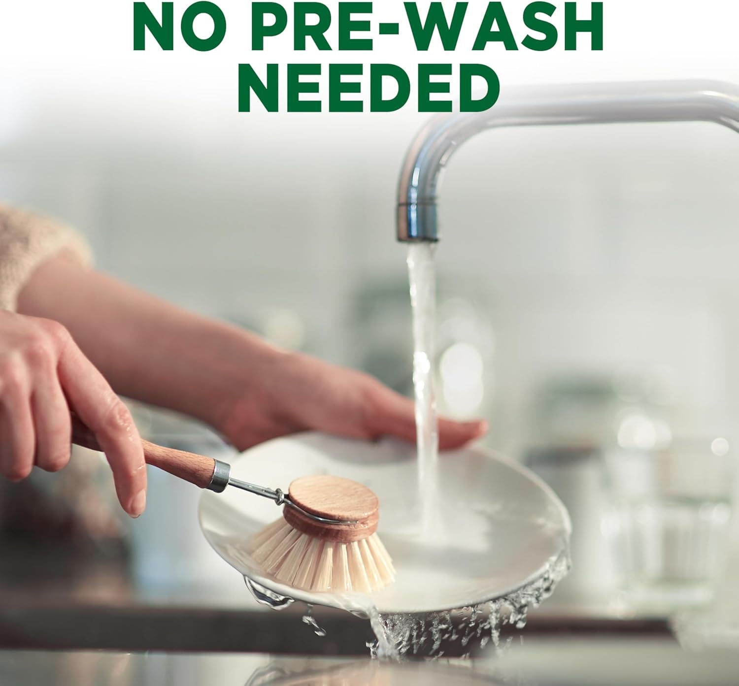 Free & Clear Dishwasher Detergent Liquid Gel, Dish Detergent, Dishwasher Soap, Lemon, 75Oz