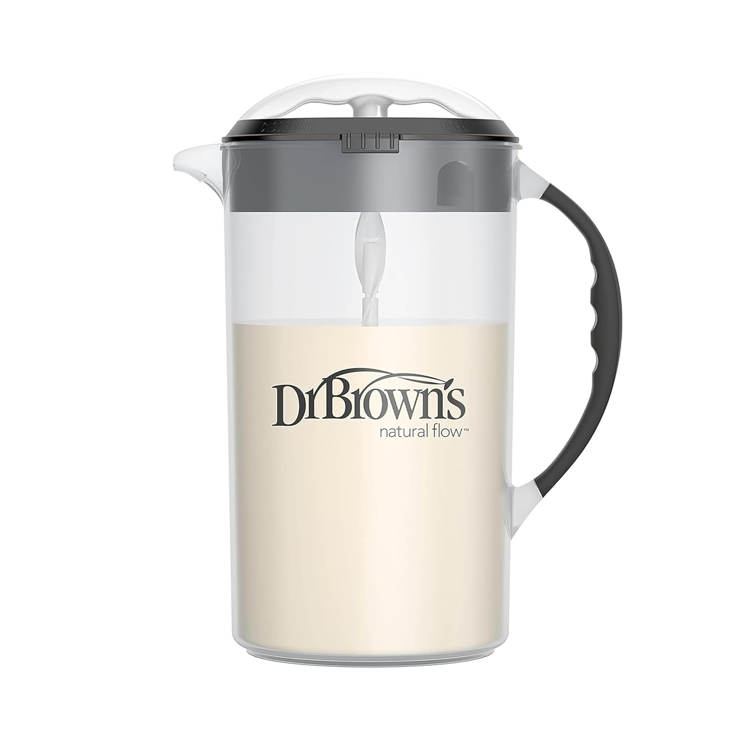 Dr. Brown'S Baby Formula Mixing Pitcher with Adjustable Stopper, Locking Lid & N