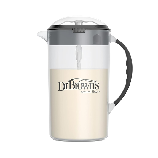 Dr. Brown'S Baby Formula Mixing Pitcher with Adjustable Stopper, Locking Lid & N